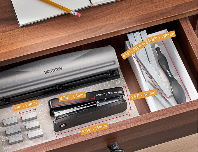 Bostitch Titan Heavy Duty Metal Stapler, 50 Sheet Capacity - Image 7