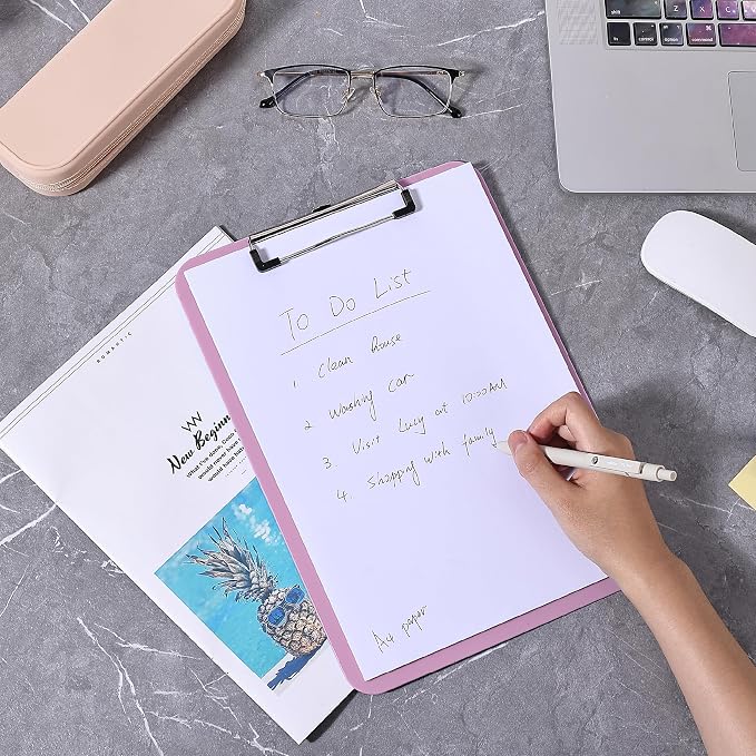 Mr. Pen- Plastic Clipboard, 12.5" x 9", 2 Pack | Lavender Mist Clipboard Plastic - Image 6