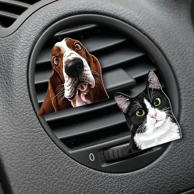 WIRESTER Fresh Scented Car Air Freshener Vent Clip, Decorative Accessories - Image 4