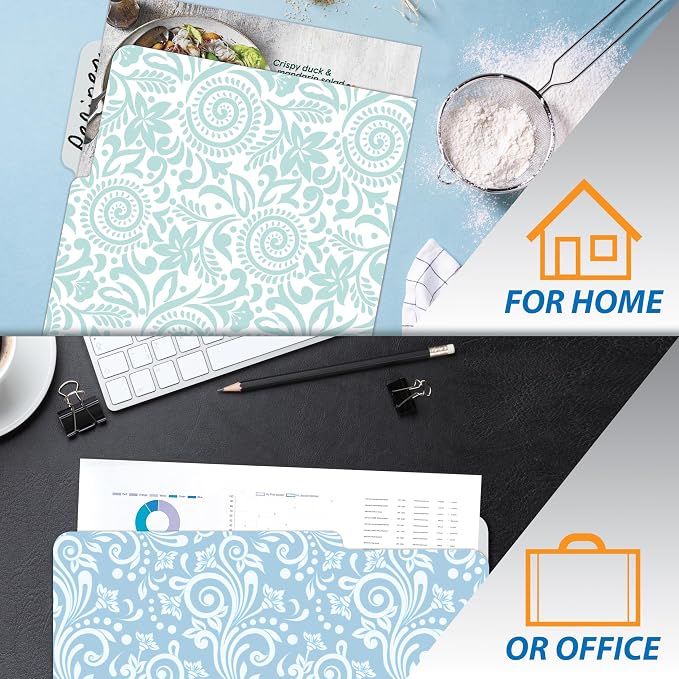 Better Office Products Decorative File Folders, 18 Pack, 9 Floral & Paisley - Image 5