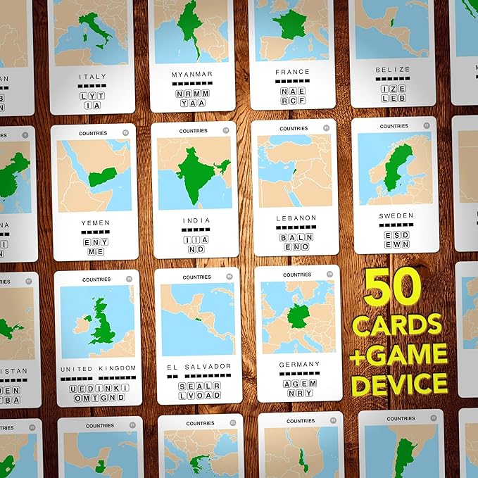 100 PICS Countries of The World Travel Game - Image 4
