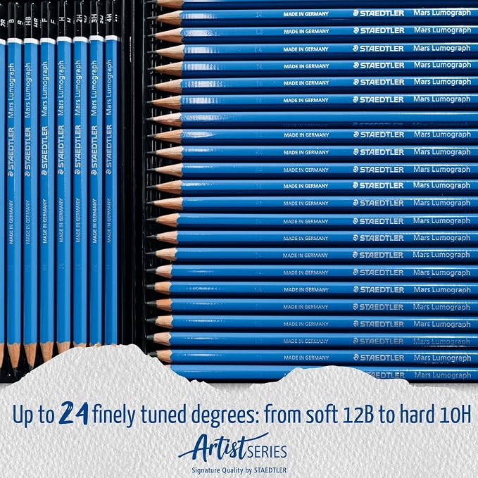 STAEDTLER Mars Lumograph Art Drawing Pencils – Sustainable, Break-Resistant - Image 9