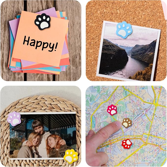 Decorative Cute Push Pins for Bulletin Board, Thumb Tacks, Cork Board Desk Wall - Image 7
