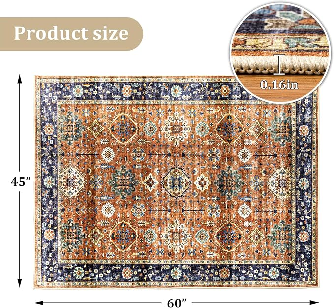 Office Chair Mat for Hardwood Floor, Machine Wash - Image 7