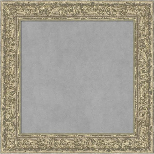 Amanti Art Silver Framed Magnetic Board 27x27 Medium Vision Board by AmantiArt