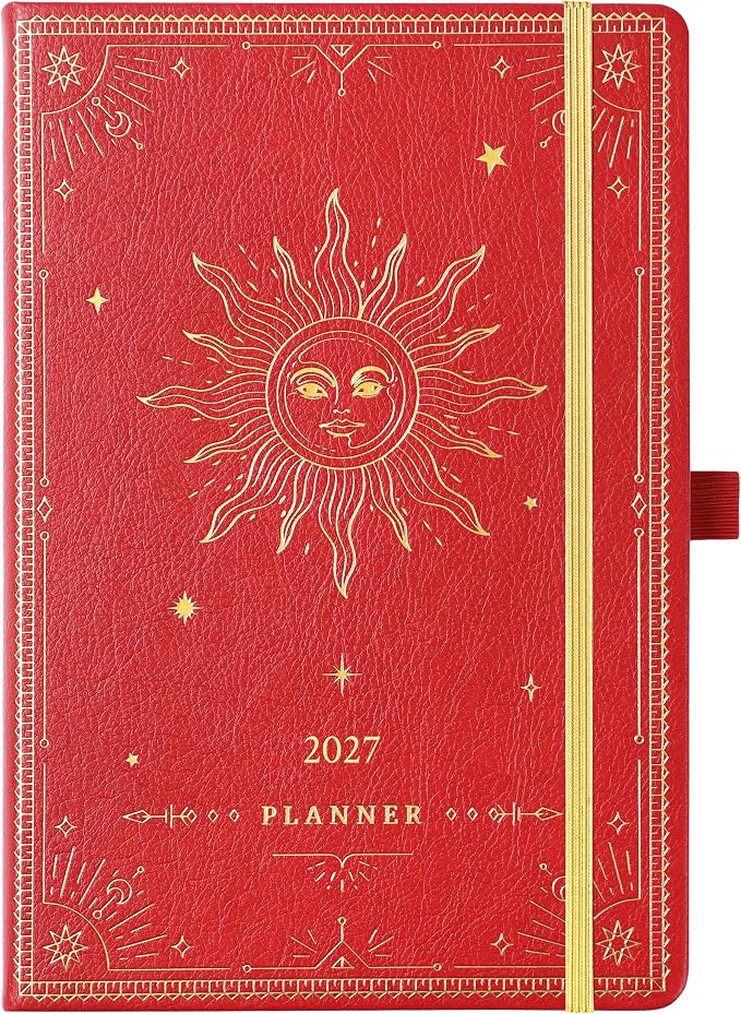 2027 Planner - 2027 Weekly Monthly Planner, January 2027 - December 2027 by Artfan
