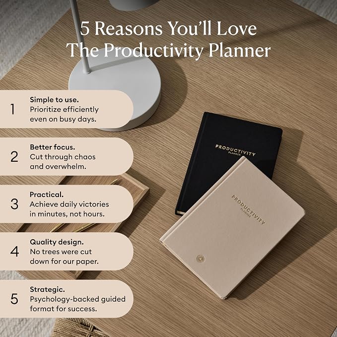 Intelligent Change 3-Month Productivity Planner 2025, Productivity Tools - Image 3