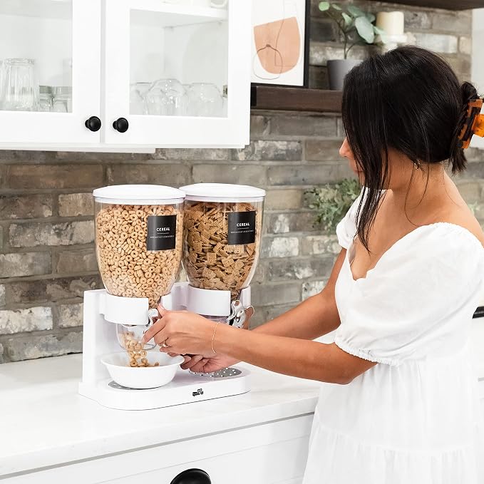 SAVVY & SORTED Black Labels for Containers, 180 Kitchen Labels for Food Storage - Image 9