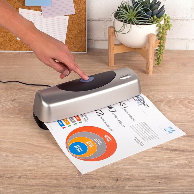 Swingline Electric Hole Puncher 3 Hole, 15 Sheet Capacity Three Hole Punch 3 - Image 3