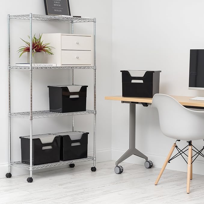 IRIS USA Large Portable Desktop File Box - Image 3