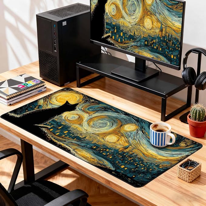 Desk Cover Mat, Extended Large Anime Mouse Pad, Computer Laptop Mat Desk Decor - Image 6