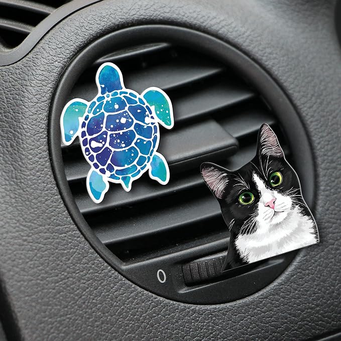 WIRESTER Fresh Scented Car Air Freshener Vent Clip, Decorative Accessories - Image 5