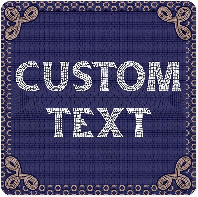 Custom Sign, Custom Street Sign, 11 Font Colors, 13 Font Styles, 4 Hole Options by MySignCenter