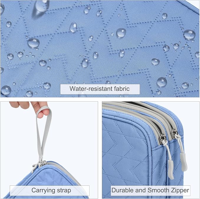 FYY Electronic Organizer, Large Travel Cable Organizer Bag Pouch Electronic - Image 4