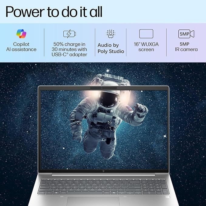 HP EliteBook Laptop Computer for Business - Image 3