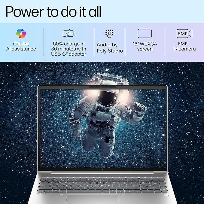 HP EliteBook Laptop Computer for Business - Image 3