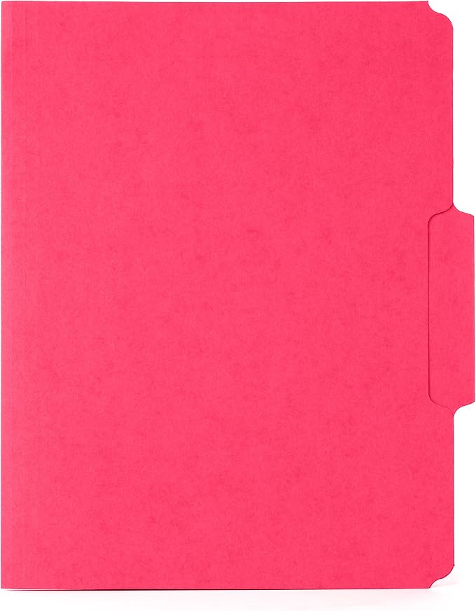 50 Red Fastener File Folders - Image 7