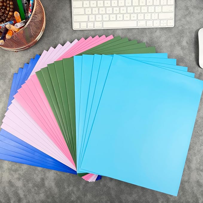 BIBRADAA® 50 Packs Pink Folders - Image 6