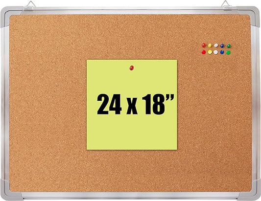 Cork Board Set for Wall by Navy+Penguin