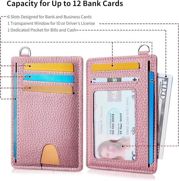 Mayski Slim Wallet, Credit Card Holder - Image 5