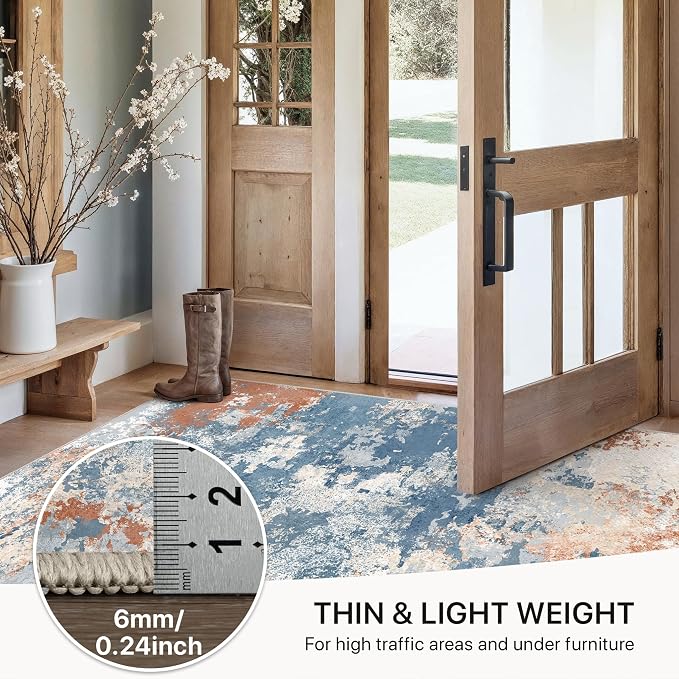 GENIMO Washable Rugs 8x10 Area Rugs - Image 8