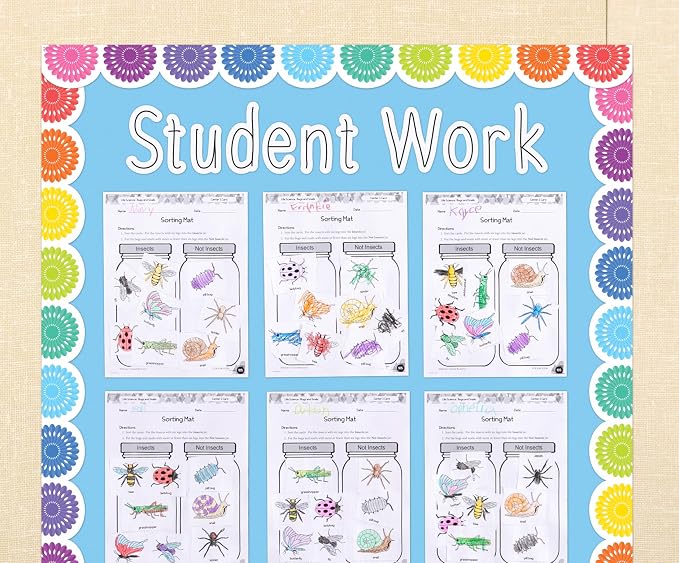 Teacher Created Resources Light Blue Better Than Paper Bulletin Board Roll - Image 3
