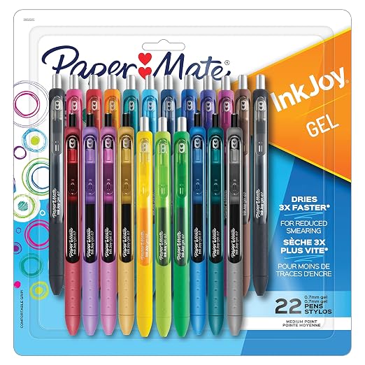 Paper Mate InkJoy Assorted Color Gel Pens by Unknown