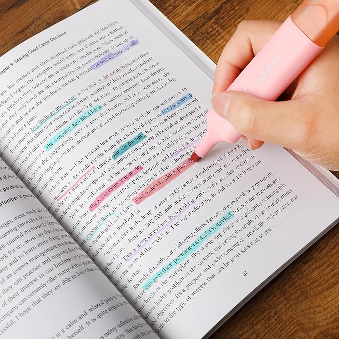 Mr. Pen- Highlighters, 8 Pack, Morandi Colors | Highlighters - Image 7