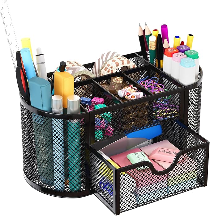 EasyPAG Mesh Pen Holder Desk Organizer by EasyPAG