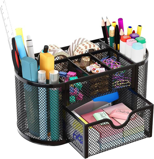 EasyPAG Mesh Pen Holder Desk Organizer by EasyPAG