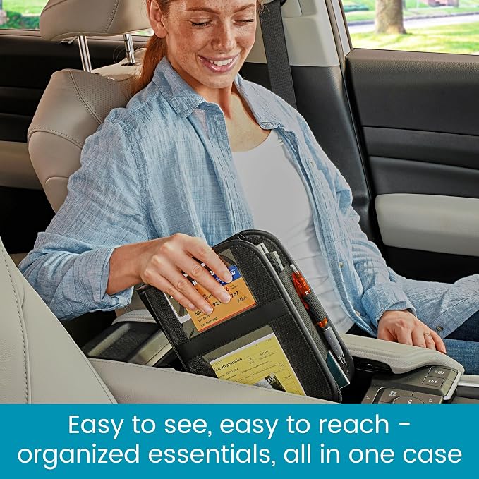 High Road Glove Box Organizer and Car Manual Holder - Image 2