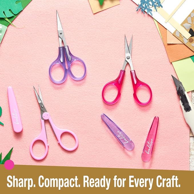 Beaditive High Precision Detail Scissors Set Sharp, Fine Tips | Paper Cutting - Image 9