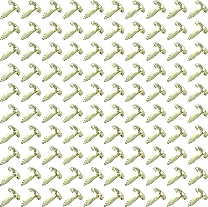 Clipco Paper Fasteners Mini 1/3-Inch Brass Plated - Image 4