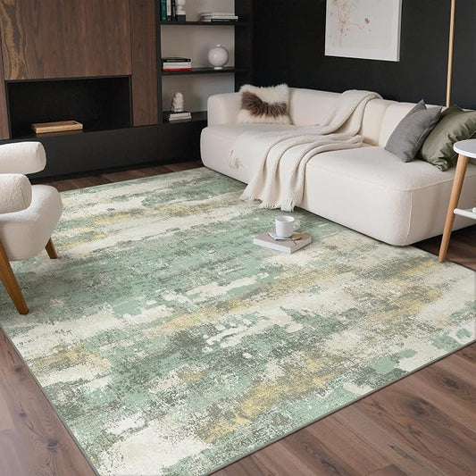 GENIMO No Crease Non Slip 9x12 Area Rugs by GENIMO