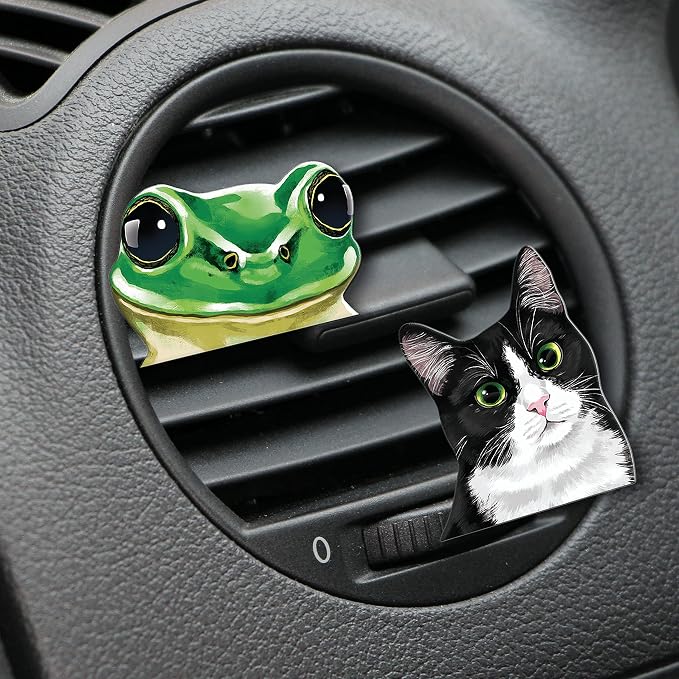 WIRESTER Fresh Scented Car Air Freshener Vent Clip, Decorative Accessories - Image 5