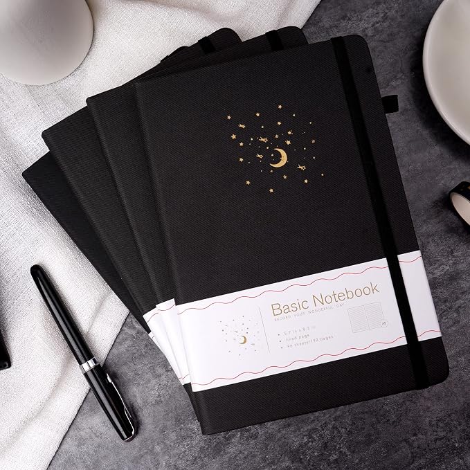 CAGIE 4 Pack Lined Journal Notebooks - Image 2