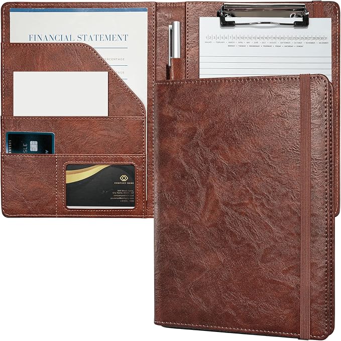 Mymazn Small Padfolio Clipboard Folder by Mymazn