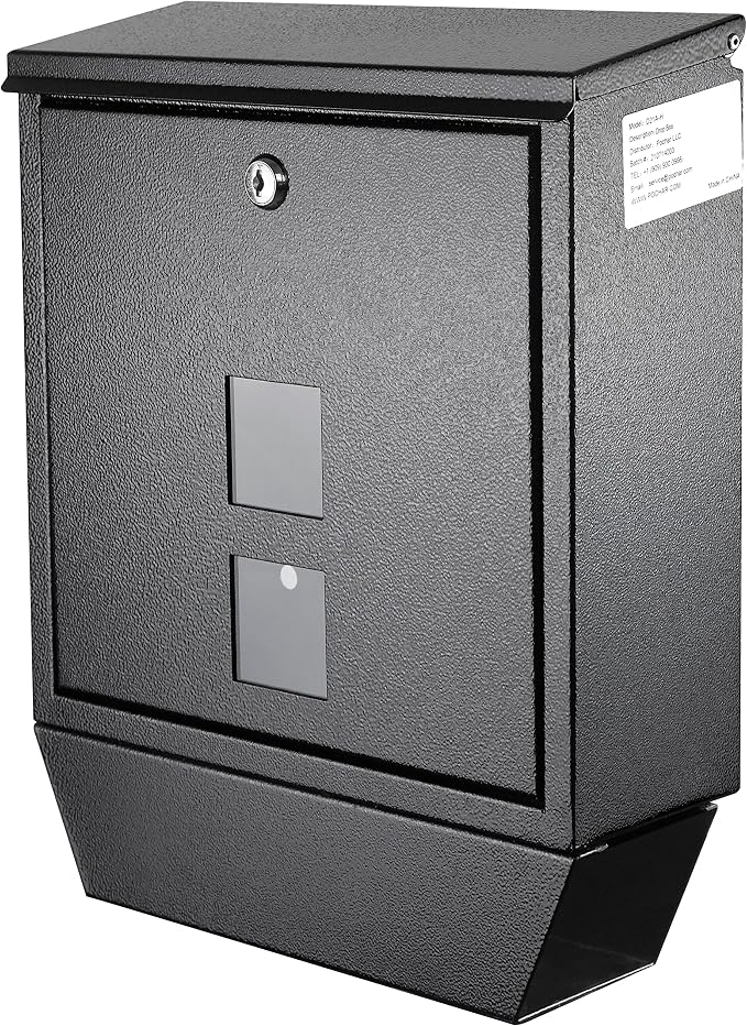 POCHAR Wall Mount Mailbox with Lock - Image 9