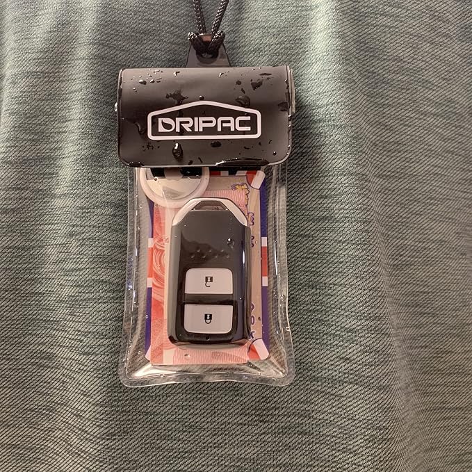 DRIPAC Waterproof Car Key FOB Case Waterproof Wallet Waterproof Holder Pouch - Image 9