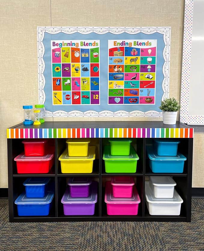 Teacher Created Resources Light Blue Better Than Paper Bulletin Board Roll - Image 4