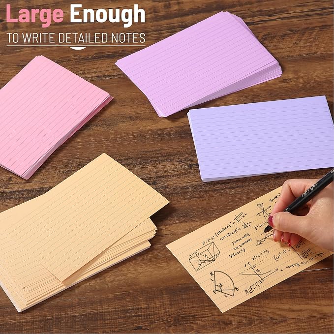 Mr. Pen- Lined Index Cards, 144 Cards, Ruled - Image 5