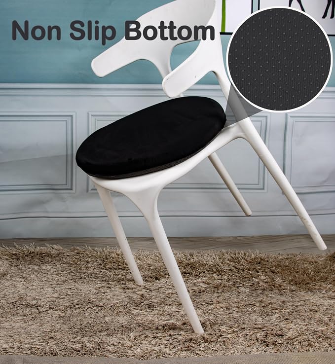 Sigmat Memory Foam Seat Cushion Anti-Slip Soft Round Stool Cushion Chair Pad 15 - Image 5