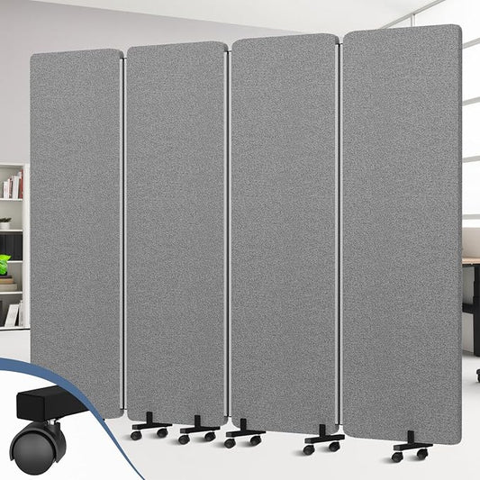 Acoustic Room Divider Privacy Panel by HOMSCREENER