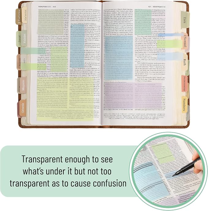 Mr. Pen- Transparent Sticky Notes Set, 1650 Sheets | Transparent Sticky Notes - Image 3