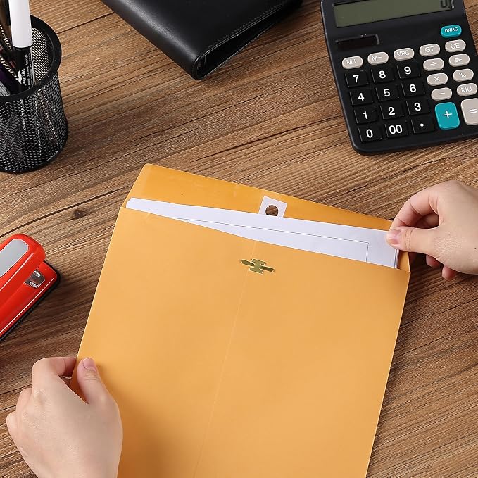 Mr. Pen- Clasp Envelopes, 18 Pack, 9x12 Inches, Mailing Documents, Office - Image 5