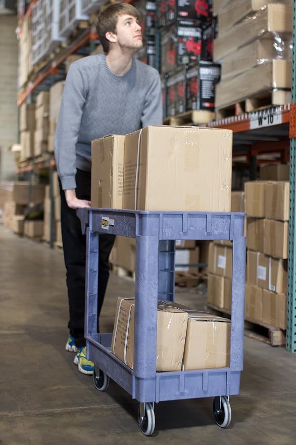 WEN Service Utility Cart, 500-Pound Capacity, 40 x 17-Inch - Image 8