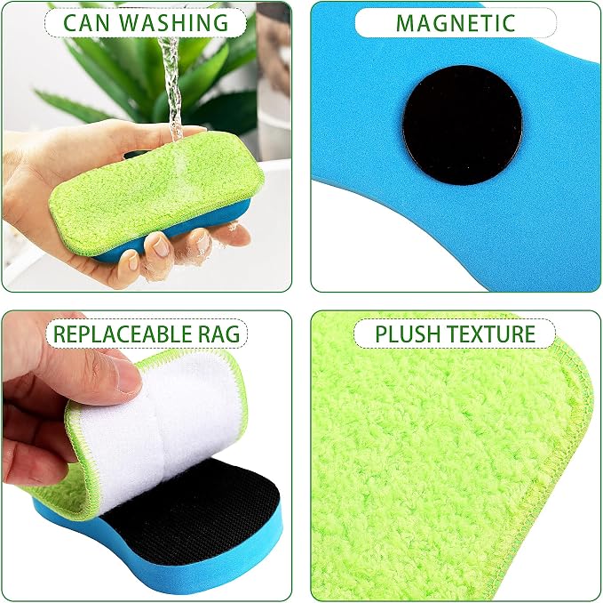 1Pc Chalkboard Eraser Washable Microfiber Cleaning Tool | OSOPOLA Microfiber - Image 3