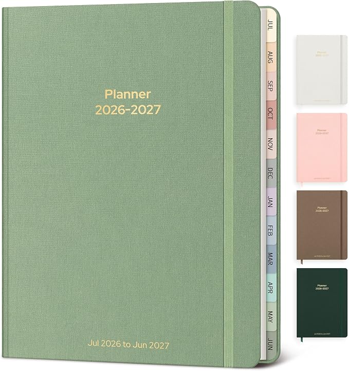 Planner 2026-2027 Monthly and Weekly Academic Planner July 2026 by Unknown