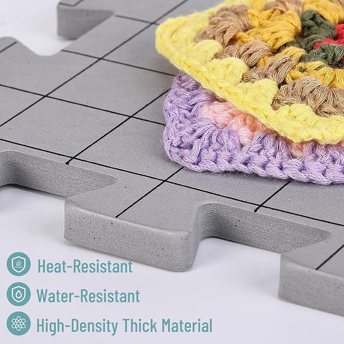Mr. Pen- Blocking Mats for Knitting & Crochet Projects, Water & Heat Resistant - Image 5