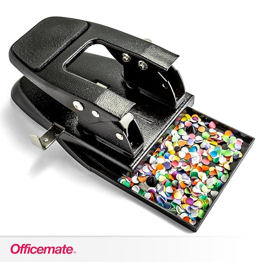 Officemate 2-Hole Padded Punch, Medium Duty, 50-Sheet Capacity, Ergonomic - Image 3